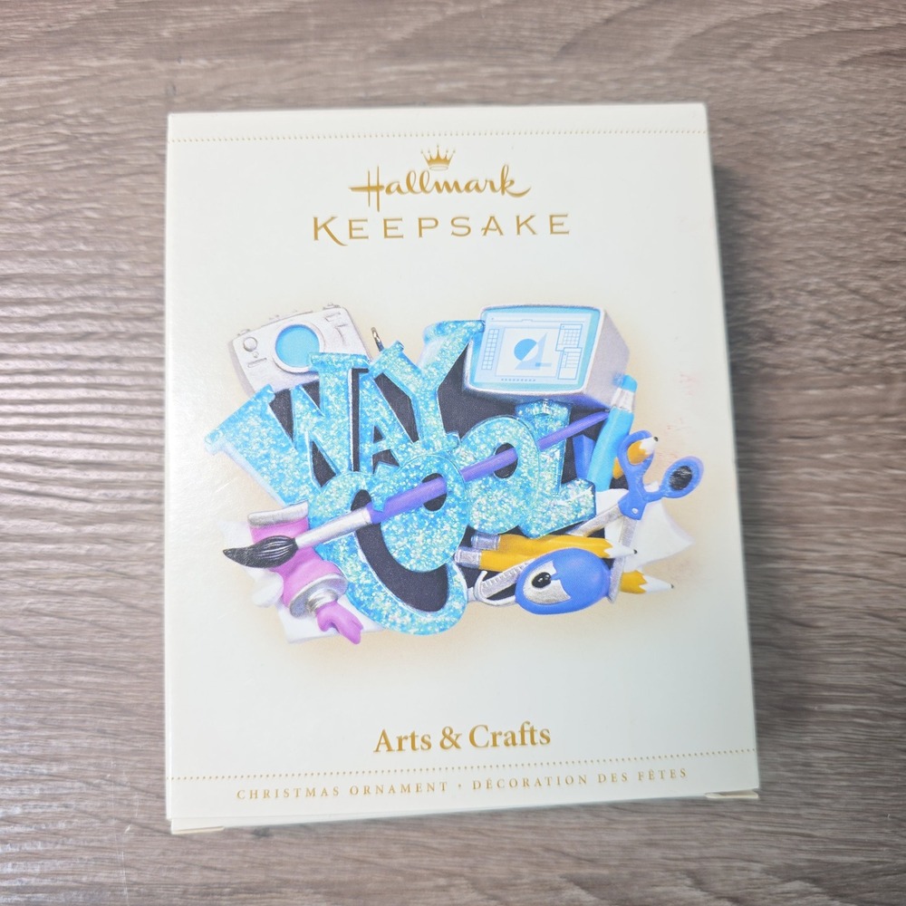 Hallmark Keepsake Arts & Crafts‎ Way Cool Christmas Ornament Art Supplies 2003